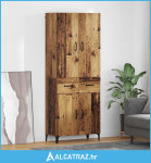 Highboard Zidne Staro drvo 69,5 x 34 x 180 cm Konstruirano drvo - NOVO