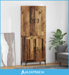 Highboard Zidne Staro drvo 69,5 x 34 x 180 cm Konstruirano drvo - NOVO