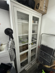 IKEA HEMNES vitrina - puno drvo, bijela