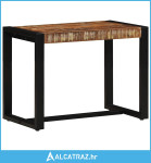 Klupa višebojna 60x35x45 cm Masivno reciklirano drvo - NOVO