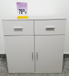 Komoda bijela 79x38x80 cm