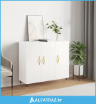 Komoda bijela 90x34x80 cm od konstruiranog drva - NOVO