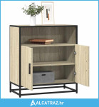 Komoda boja hrasta 68x35x76 cm konstruirano drvo - NOVO