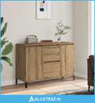Komoda boja hrasta artisan 102x35x70 cm konstruirano drvo - NOVO