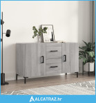 Komoda boja hrasta sonome 100 x 36 x 60 cm konstruirano drvo - NOVO