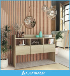 Komoda boja hrasta sonome 105 x 30 x 70 cm od iverice - NOVO
