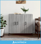 Komoda boja hrasta sonome 90 x 34 x 80 cm konstruirano drvo - NOVO