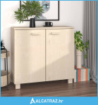 Komoda HAMAR boja meda 85 x 35 x 80 cm od masivne borovine - NOVO