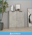 Komoda siva boja betona 60x30x70 cm od konstruiranog drva - NOVO
