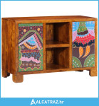Komoda Višebojna 90x35x60 puno drvo bagrem - NOVO