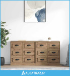Komode s ladicama 2 pcs Umjetnički hrast 70 x 35,5 x 67,5 cm - NOVO