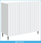 Kreveta Bijela 89 x 34,5 x 82 cm Konstruirano drvo - NOVO