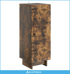 Kreveta Dimljeni hrast 33 x 34,5 x 90 cm Konstruirano drvo - NOVO