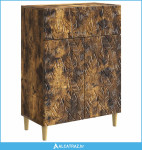 Kreveta Dimljeni hrast 66 x 34,5 x 90 cm Konstruirano drvo - NOVO