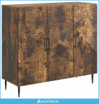 Kreveta Dimljeni hrast 89 x 34,5 x 80 cm Konstruirano drvo - NOVO