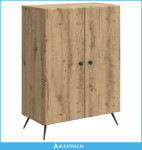 Kreveta Hrast artisan 66 x 34,5 x 90 cm Konstruirano drvo - NOVO