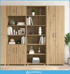 Kreveta Hrast artisan 70 x 41 x 185 cm Konstruirano drvo - NOVO