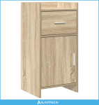 Kreveta Hrast sonoma 40 x 36 x 80 cm Konstruirano drvo - NOVO