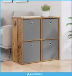 Kreveta s ladicama Staro drvo 68,5 x 32 x 67 cm - NOVO