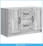 Kreveta Siva sonoma 89 x 34,5 x 57 cm Konstruirano drvo - NOVO