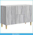 Kreveta Siva sonoma 89 x 34,5 x 60 cm Konstruirano drvo - NOVO