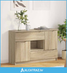 Kreveta Sonoma hrast 100 x 30 x 65,6 Konstruirano drvo - NOVO