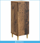 Kreveta Staro drvo 33 x 34,5 x 90 cm Konstruirano drvo - NOVO