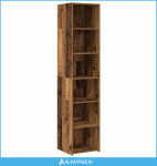 Kreveta Staro drvo 40 x 41 x 185 cm Konstruirano drvo - NOVO