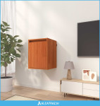 Ormar za Zid Zidne s pohranom 2 pcs Vosak smeđa 30 x 30 x 40 cm - NOVO