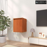 Ormar za Zid Zidne s pohranom 2 pcs Vosak smeđa 30 x 30 x 40 cm - Vošt