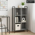Ormarić za knjige 57 x 33 x 111 cm Konstruirano drvo - Siva Sonoma 57
