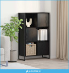 Ormarić za knjige Crni hrast 68 x 30 x 108.5 cm - NOVO
