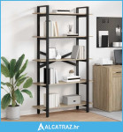 Polica Sonoma hrast 100 x 33,5 x 178 cm Konstruirano drvo - NOVO