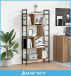 Polica Umjetnički hrast 75 x 30 x 156 cm Konstruirano drvo - NOVO