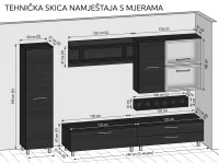 Regal za dnevnu sobu