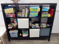 Regal Kallax s podokvirom (3x4) crni