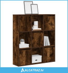 Regal za knjige boja hrasta 89x24x101,5 cm konstruirano drvo - NOVO