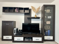 Set Komplet TV Regal Komoda, Ormar, Police, Vitrina