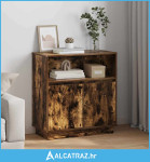 Sideboard s LED svjetlima dimenzija 71x34,5x75 cm od konstruiranog drv