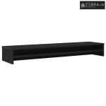 Stalak za monitor Crni hrast 100x24x13 cm Konstruirano drvo - Crni hra
