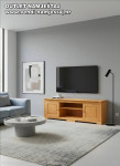 TV komoda LISA BOR NATUR – NOVO