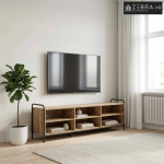 TV ormar 140 x 39,5 x 50 cm Hrast artisan Konstruirano drvo - Hrast ar