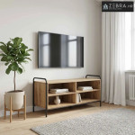 TV ormar 140 x 39,5 x 50 cm Hrast artisan Konstruirano drvo - Hrast ar