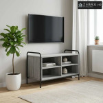 TV ormar 140 x 39,5 x 50 cm Siva Sonoma Konstruirano drvo - Siva Sonom