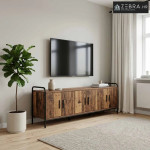 TV ormar 146 x 33 x 50 cm Staro drvo Konstruirano drvo - Staro drvo 14
