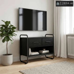 TV ormar 60 x 30 x 50 cm Crni hrast Konstruirano drvo - Crni hrast