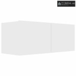 TV ormarić bijeli 80 x 30 x 30 cm od konstruiranog drva