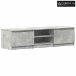 TV ormarić boja betona 140 x 40 x 35,5 cm konstruirano drvo