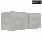 TV ormarić boja betona 80 x 30 x 30 cm od konstruiranog drva