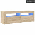 TV ormarić s LED svjetlima boja hrasta sonome 120 x 35 x 40 cm - Sonom